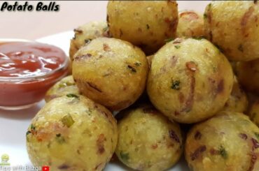 Potato Balls ( آلو کی بول ) Lunch box recipe, Crispy Potato Balls  (Homemade ) Super Easy Recipe