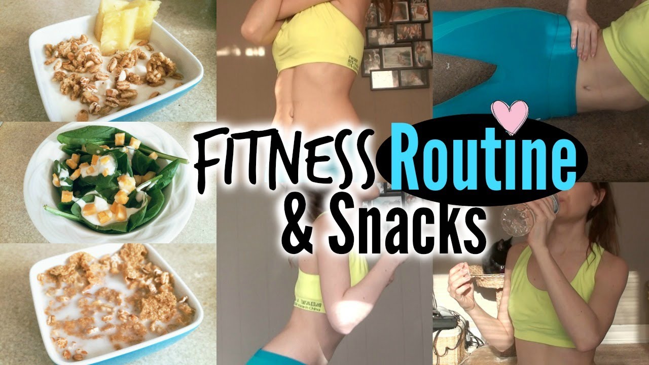 My Fitness Routine + 3 Healthy Snack Ideas! My Fitness Routine + 3 Healthy Snack Ideas!