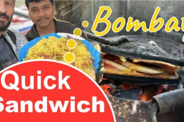 Mumbai Special Toast Cheese Sandwich | Street Food Bombay | Popular Indian Street Food