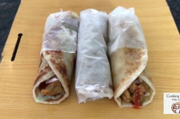 Chicken Tikka Roll | Lunch box idea | children’s favorite | Cooking ideas With Sajid |