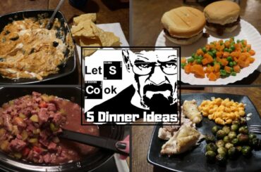 5 Dinner Ideas | Let's Cook