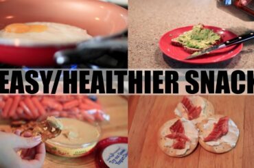 EASY & Healthy Snack Ideas | Emma