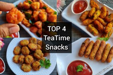 4 Quick & Easy Potato Evening Snacks