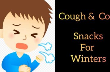 Snack recipe to relieve cough & cold | Winter Snacks for kids | Two flavoured  healthy snack recipe
