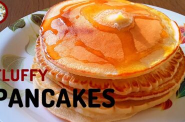 Fluffy Pancake Recipe | easy breakfast recipes | how to make pancakes | breakfast recipes