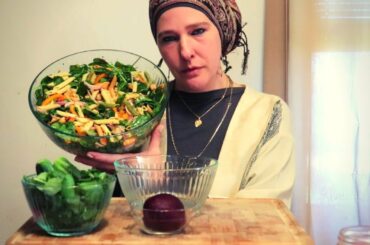 REAL TALK | FORGETTING ALL HIS BENEFITS? | SPINACH AND PASTA SALAD RECIPE/MUKBANG