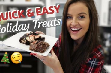 HEALTHY CHRISTMAS TREATS // 3 Easy Recipes