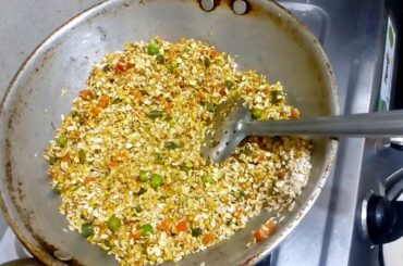 Oats kichidi in Telugu//weight loss recipe//pco's recipe//healthy and tasty recipe in Telugu