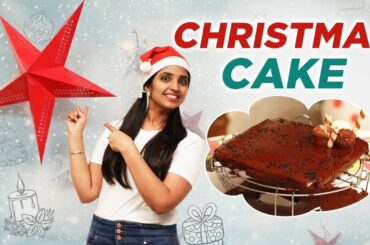 Christmas Cake | Anchor Syamala | Healthy Recipes 2019 | #Christmas & New Year's Celebrations