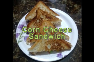 Cheese Corn Sandwich