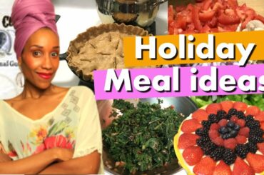 ALKALINE DR. SEBI HOLIDAY MEAL IDEAS: Vegan holiday meal ideas to help you stay on your health plan