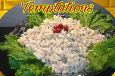 Italian Cheese Salad / Italian Cheese Macaroni Salad by Temptations