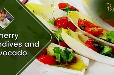 Finger Foods For Party | Christmas Finger Food | Avocado Cherry Tomato Salad | Endives Recipe