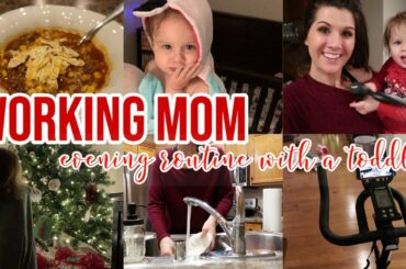 Afternoon Routine of a Working Mom// Easy Weeknight Dinner Idea// Toddler Evening Routine
