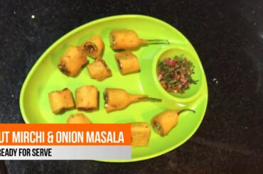 Indian Snack Recipes Cut Mirchi video | witty cooking