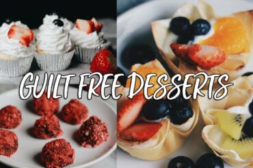 3 Low Calorie Desserts to Satisfy Your Sweet Tooth