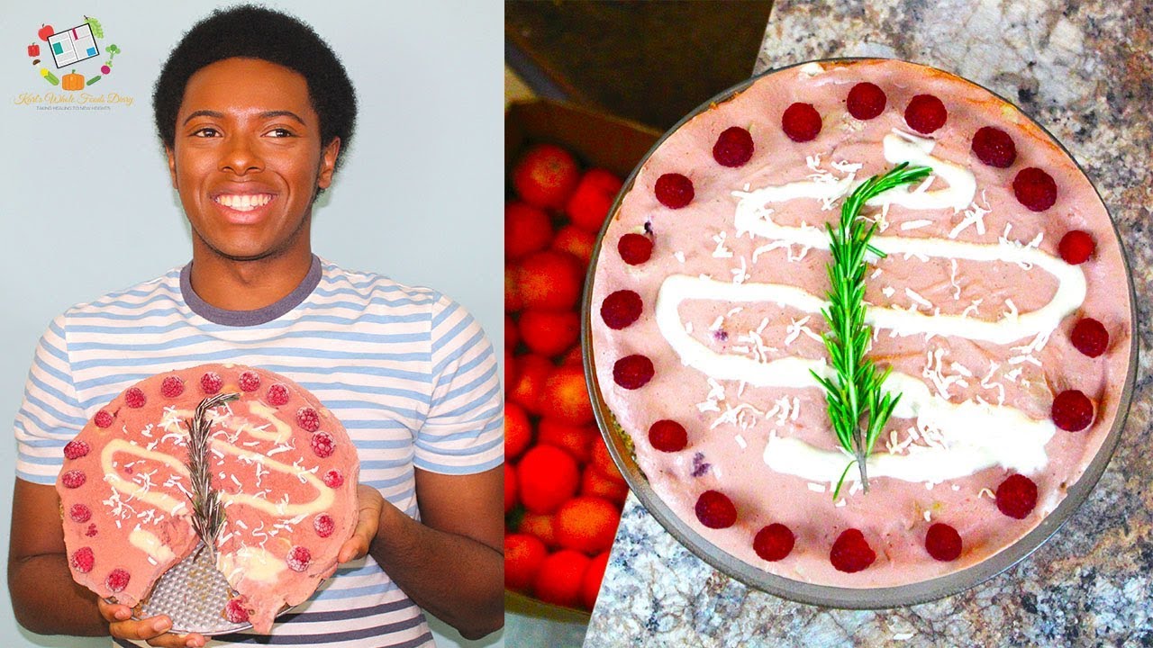 Raspberry Pomegranate Cheesecake! | Raw Vegan No Bake Healthy Weight-Loss Dessert Recipe! Raspberry Pomegranate Cheesecake! | Raw Vegan No Bake Healthy Weight-Loss Dessert Recipe!