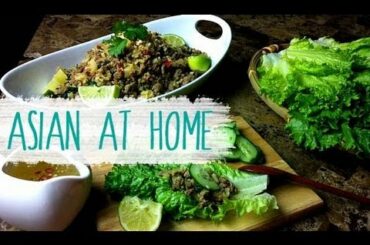 Thai Style Beef Lettuce Wraps Recipe