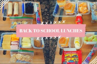 Back To School Lunches || Easy Healthy Lunch