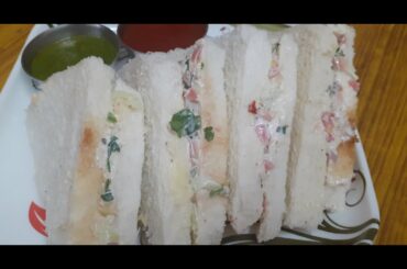 Cream Veg Mayonnaise Sandwich || Easy and fast recipe || आसान और झटपट बनाने की विधि