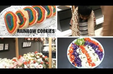 RAINBOW COOKIES /HYDERABAD  IKEA TOUR / HEALTHY SALAD