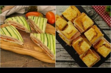How to use sandwich bread for amazing appetizer!