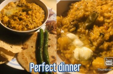 MASALA KHICHADI - Perfect dinner recipes # gujrati desi food #शाम के खाने मैं बनाइए मसाला खिचड़ी 😋