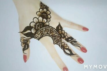 #Artsandwich Very beautiful and very easy henna designتصميم الحناء بسيط جدا