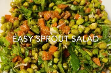 Easy and Healthy Sprout Salad | Sprout Salad for Weight Loss | Tasty Salad