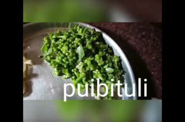 #DSP food #puibituli sabji #easy and healthy recipe #homecooked