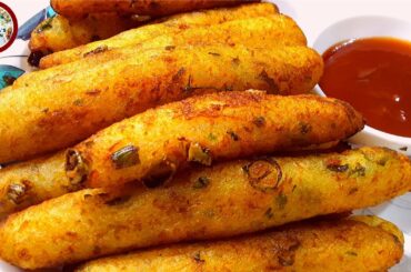 बच्चों का सबसे मनपसंद नाश्ता Crispy Potato Fingers | potato recipes | snacks recipe | healthy snacks
