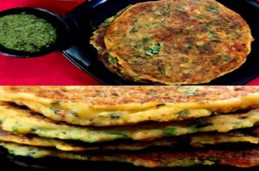 Chana Dal Palak Pancakes / Gluten Free Recipe I Healthy Breakfast Recipe