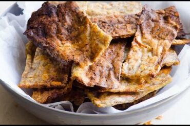 Easy Gluten Free Crackers Recipe | Healthy Plant Based Diet