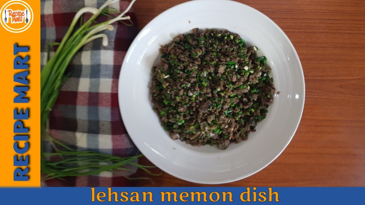 Lehsan memon dish by Recipe Mart || healthy food || Lehsan memon dish by Recipe Mart || healthy food ||