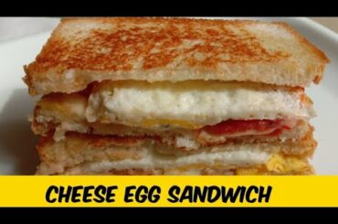 winter me bnaye healthy breakfast, how to make breakfast recipe, winter special Egg cheese sandwich