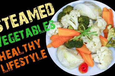 Steamed Vegetable 🍃 In 2 minutes  Homemade Cooking 🔥  Healthy LifeStyle