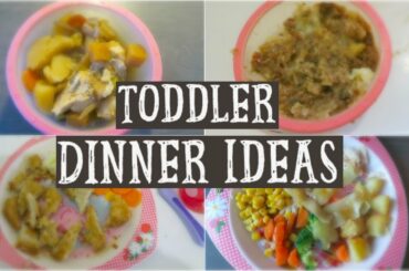 HEALTHY TODDLER DINNER IDEAS | COLLAB WITH MAMATOFOUR