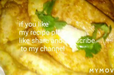 #Artsandwich Best breakfast idea with leftovers Naan or khubz, fluffy Egg Naan