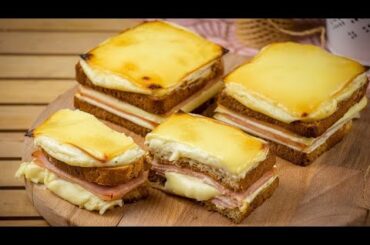 Croque monsieur: one of the most delicious toast ever!