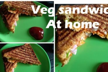 #vegsandwich #easytomake #sncak veg mayonnaise recipe. //Parfect lunch box. //breakfast recipe