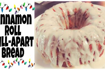 Cinnamon Roll Pull-Apart Bread | Christmas Breakfast Ideas Collab