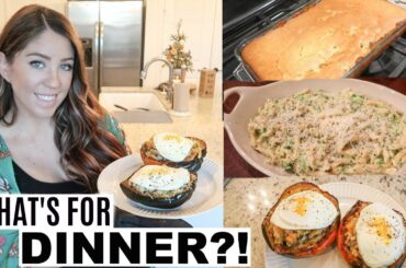 WHAT'S FOR DINNER | EASY + COZY WEEKNIGHT MEALS