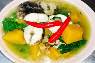Hungry People Eat Healthy Pumpkin Fish Soup, Delicious Pumpkin And Fish Soup Recipe, Cooking Skills