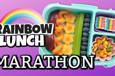 RAINBOW Lunch Idea MARATHON 🌈 Bunches Of Lunches