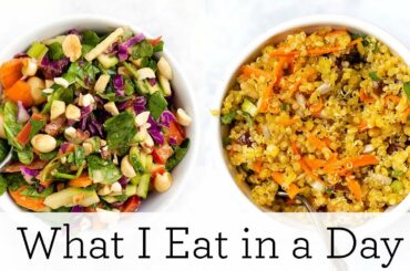 WHAT I EAT IN A DAY (VEGAN + GF) ‣‣ Healthy Recipes for Summer
