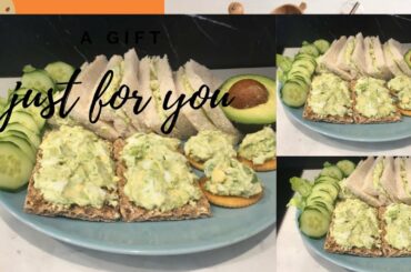 Healthy spread/egg and avocado 🥑 spread