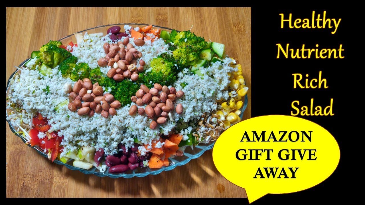 Healthy Nutrient Rich Salad ||Vegetable Salad Recipe|| Episode-45 Healthy Nutrient Rich Salad ||Vegetable Salad Recipe|| Episode-45