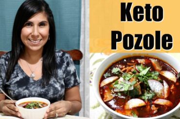 MEXICAN KETO POZOLE RECIPE | How to Make Pozole Rojo | Cook With Me Healthy Mexican Low Carb Recipes