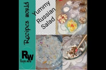 Russian Salad most Easiest recipe-Yummmy and Healthy- by Recipes World