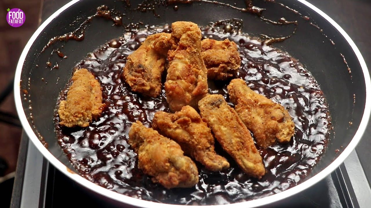 Street Style Barbeque Chicken Wings – Crispy BBQ Chicken Wings Recipe Street Style Barbeque Chicken Wings - Crispy BBQ Chicken Wings Recipe